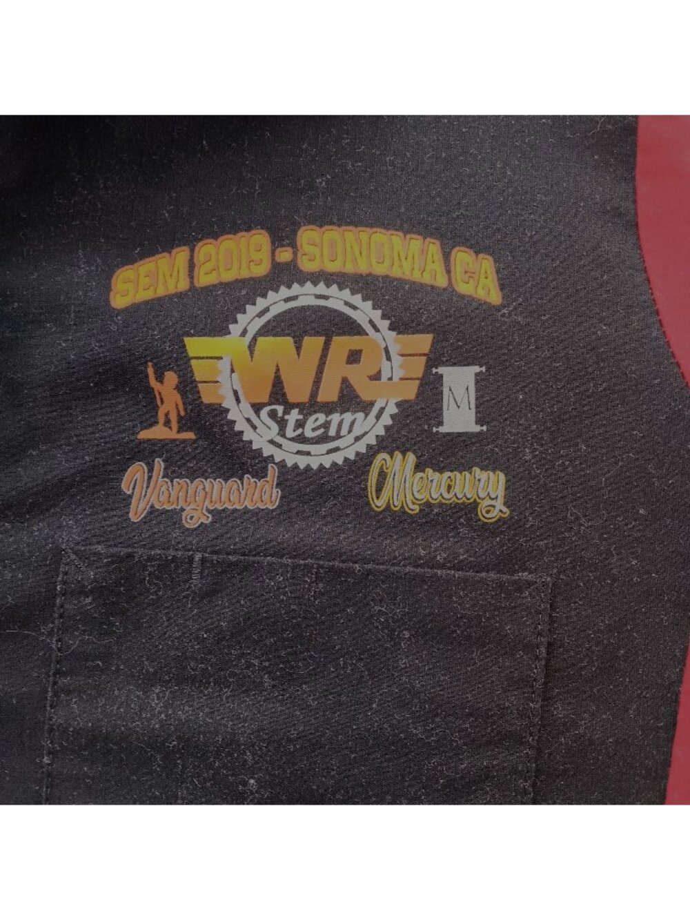 Small Red Kap Mens Work Shirt SEM 2019 Sonoma CA Vanguard Mercury